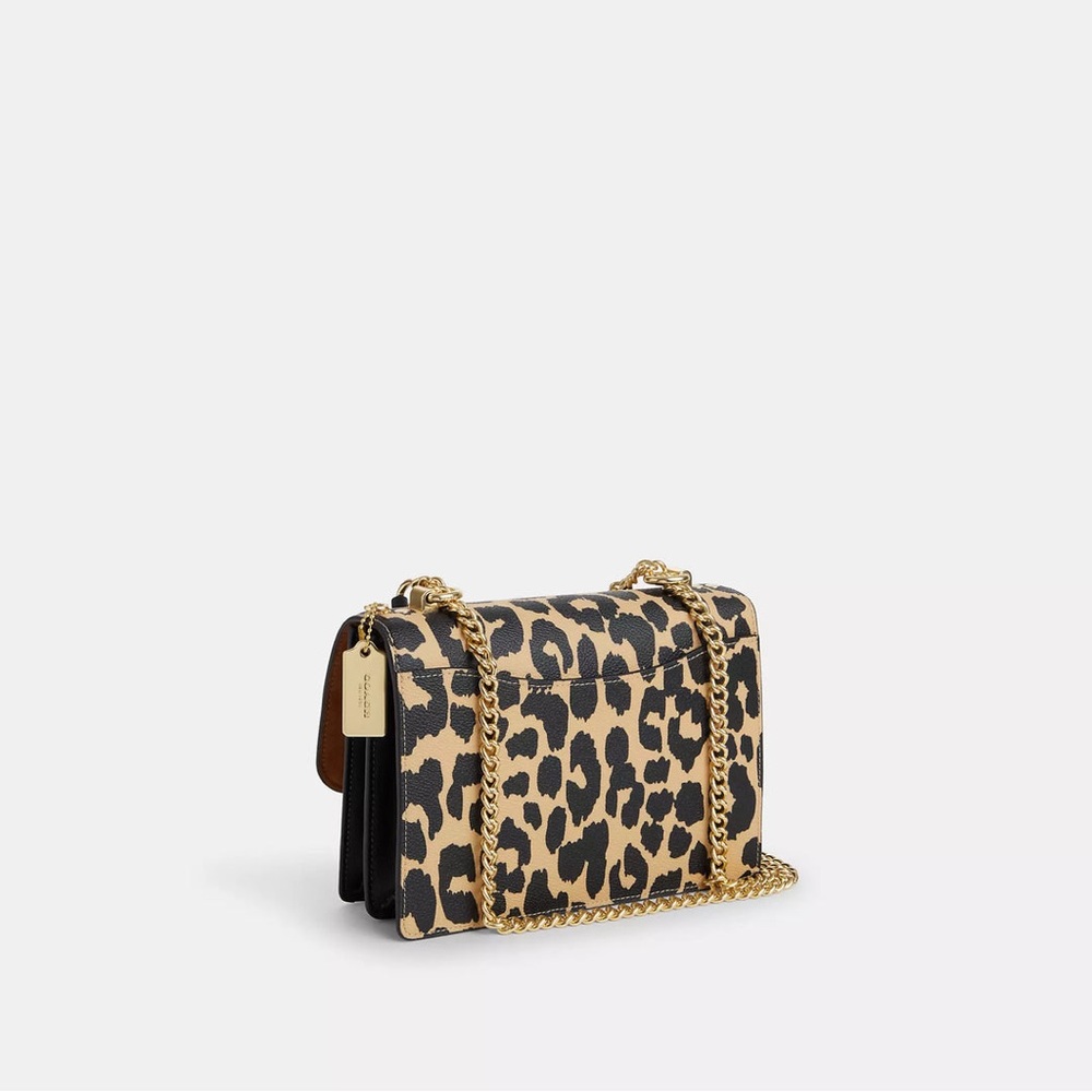 Coach Klare Crossbody Bag With Leopard Print - Picture 7 of 10